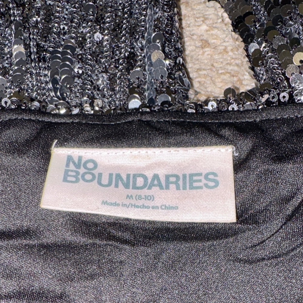 Silver Sequin Flare Pants 8/10 - Picture 4 of 11